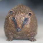 Eric - bronze hedgehog by Margie Rome