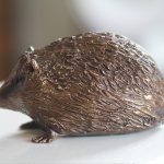 Eric - bronze hedgehog by Margie Rome