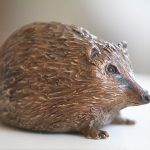 Eric - bronze hedgehog by Margie Rome