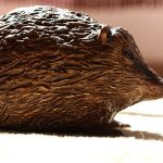 Eric - bronze hedgehog by Margie Rome